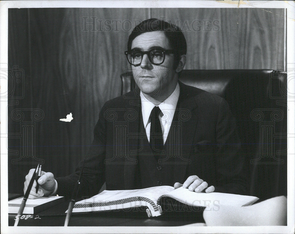 1971 Press Photo Anthony Newley in his Starring Role in 