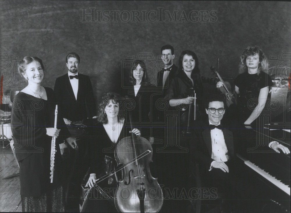 1991 Press Photo  New Music Consort American Musicians - Historic Images