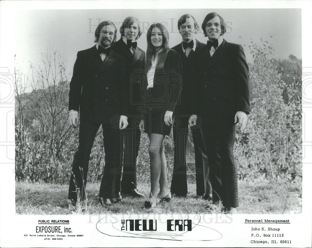 1972 Press Photo The New Era American Music Band - Historic Images