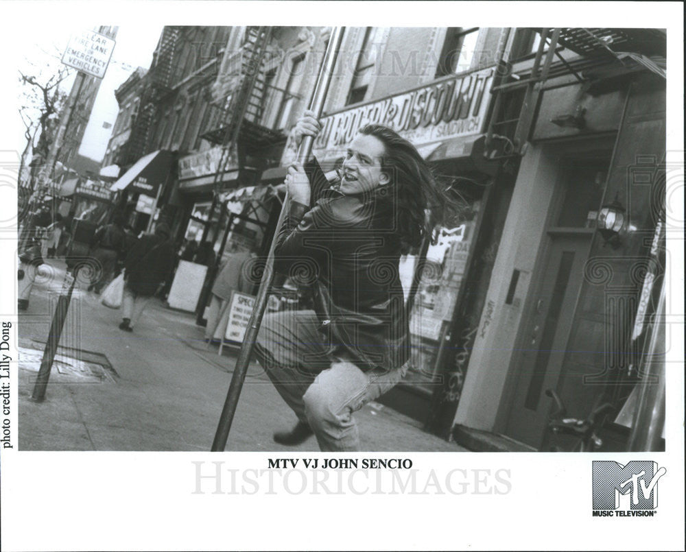 1994 Press Photo John Senico, MTV&#39;s VJ. - Historic Images