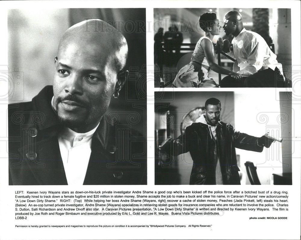 1996 Press Photo Keenen Ivory Wayans Movie Television Comedy Actor - Historic Images