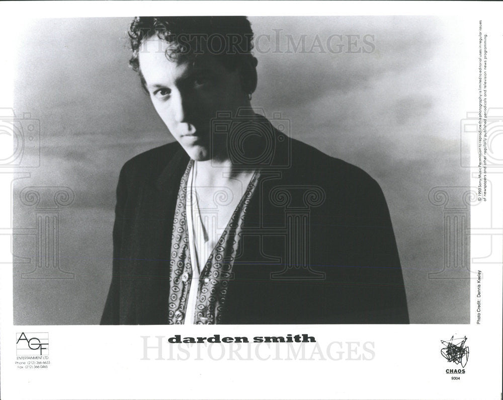 1993 Press Photo Darden Smith - Historic Images