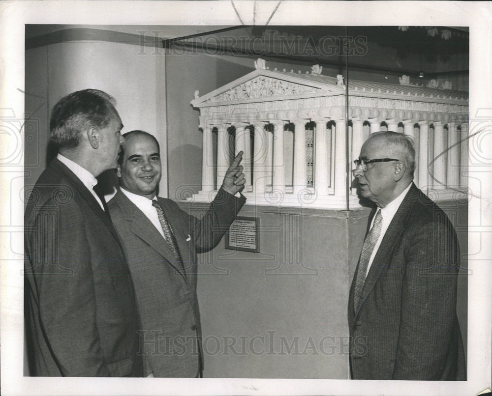 1960 Press Photo Stephanos Rocanas, Greek Consul General - Historic Images