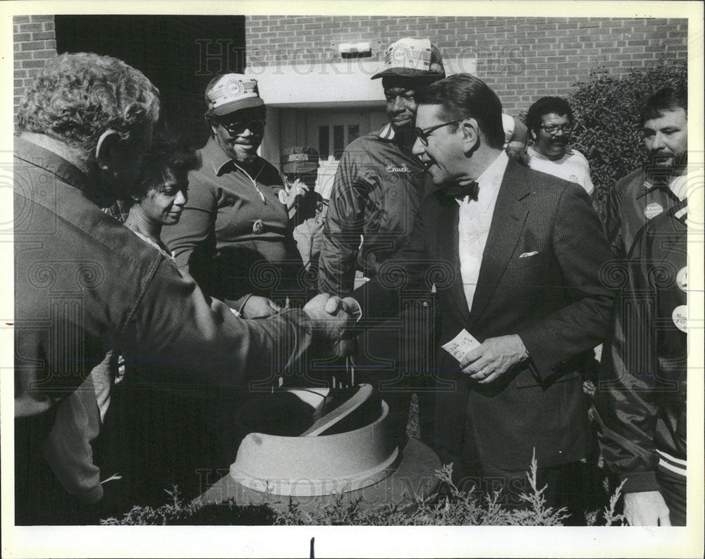 1984 Press Photo Paul Simon Politician US Representative - Historic Images