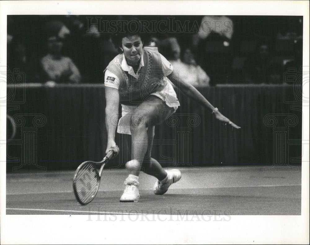 1989 Press Photo Pam Shriver Tennis - Historic Images