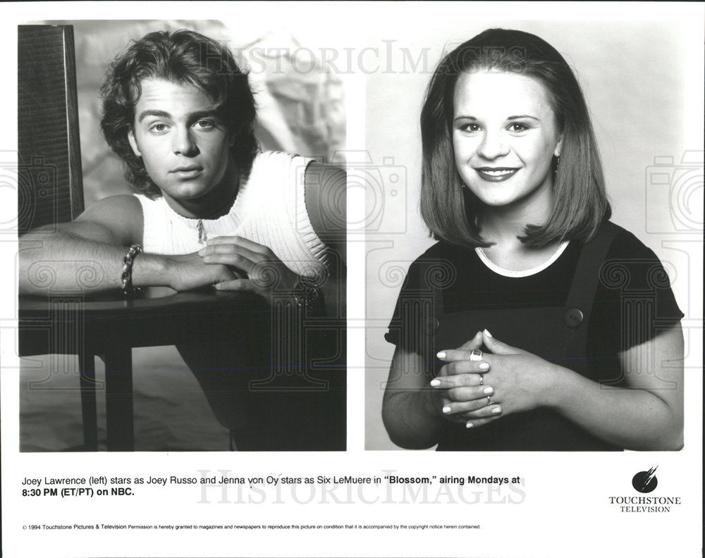 1994 Press Photo Jenna Von Oy American Actress &amp; Singer - Historic Images