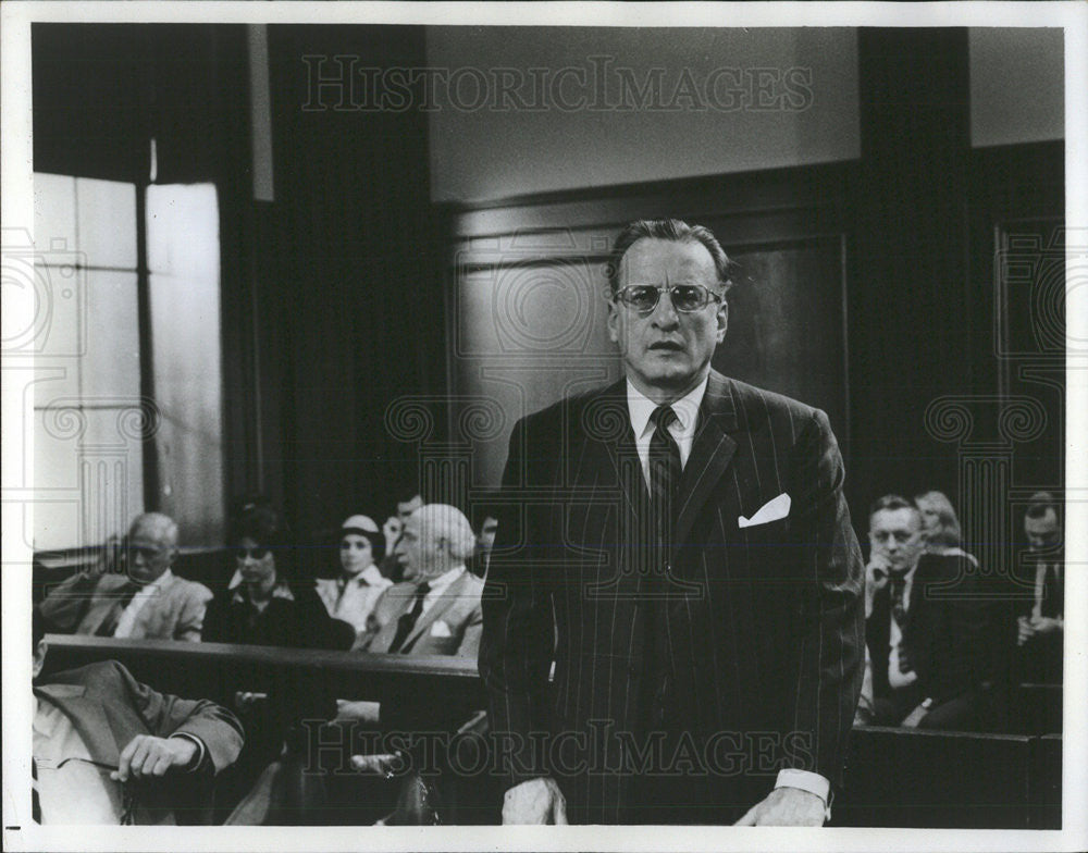 1975 Press Photo Actor George C Scott - Historic Images