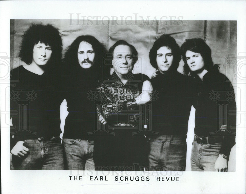 1979 Press Photo The Earl Scruggs Revue - Historic Images