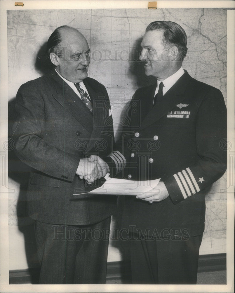 1947 Mark Love/Singer/Lecturer/US Navy Certificate Merit/G.A. Gill-Historic Images