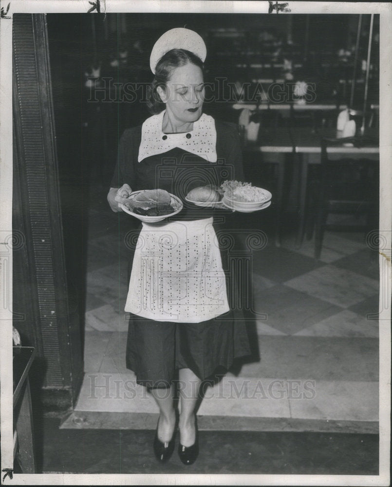 1948 Virginia Marmeduke (Waitress)-Historic Images