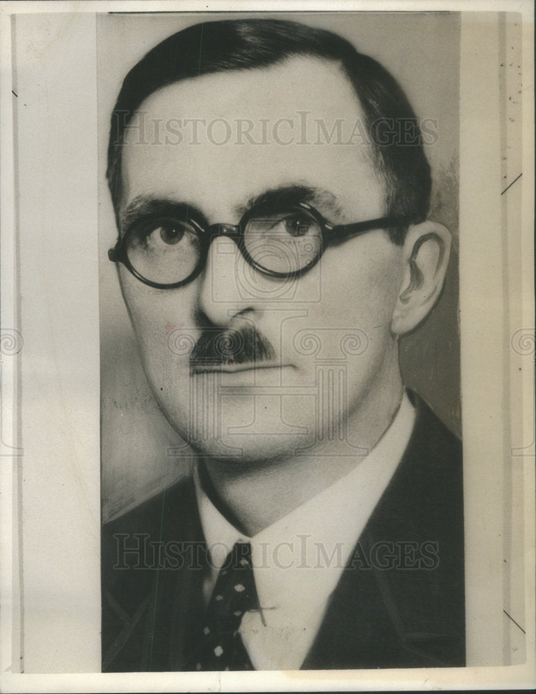 1936 Press Photo Gov Clarence Martin Washington Democratic party politician - Historic Images