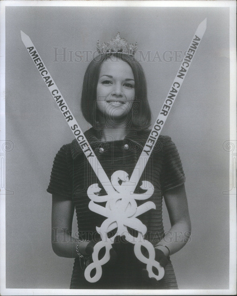 1970 Press Photo Rose Marie Kiespitz Aurora Reigning Miss American Teen Age - Historic Images