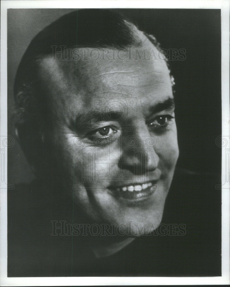 1971 Richard Holm Opera Singer - Historic Images