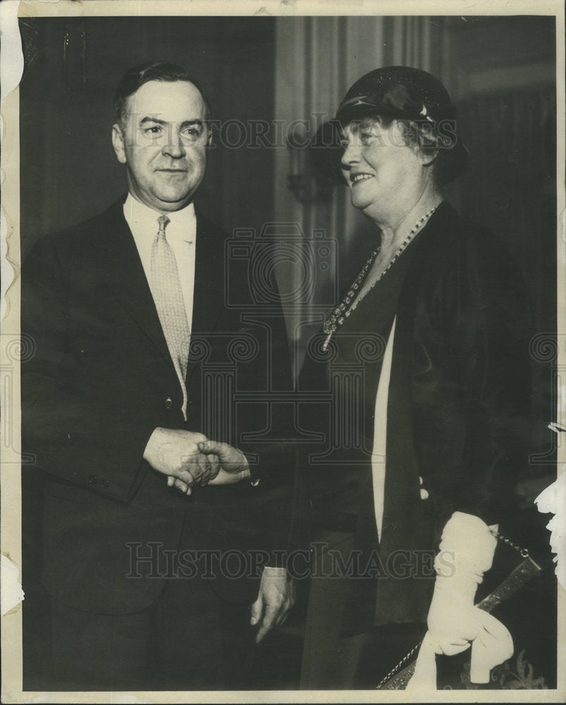 1932 Robert H. Lucas and Mrs Edward Everett Gann. &quot;Dolly Gann&quot; - Historic Images