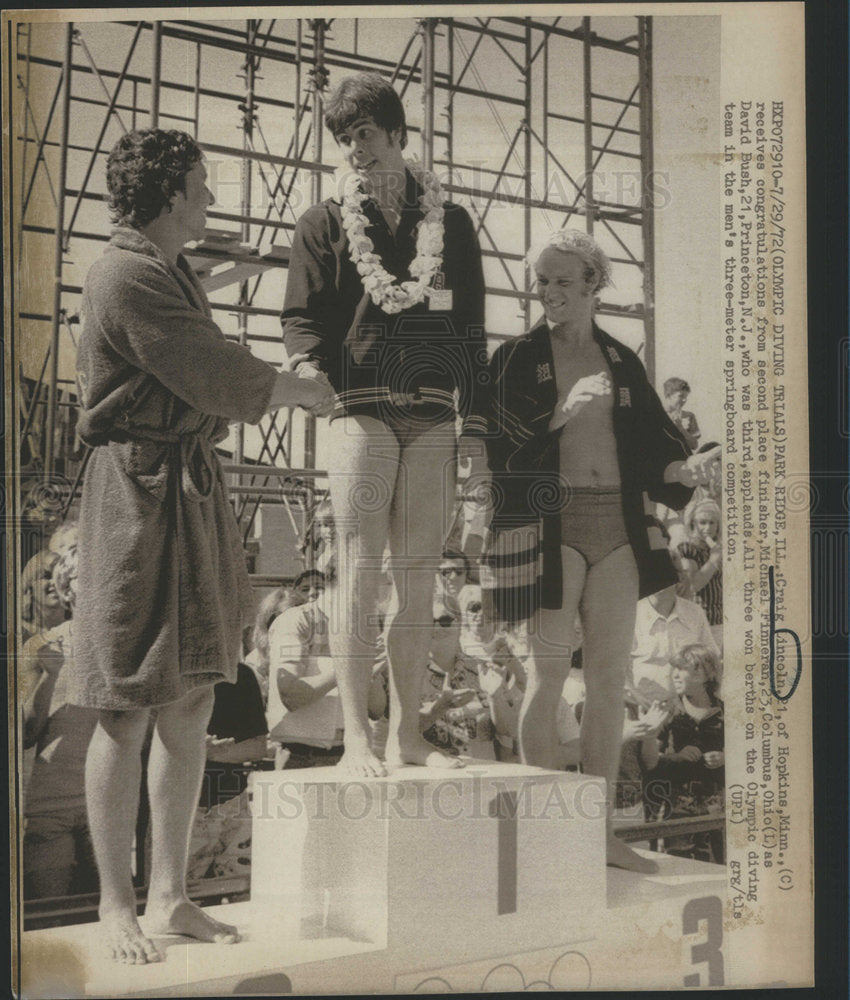 1972 Craig Lincoln after qualifying for a slot at the US Olympic div-Historic Images