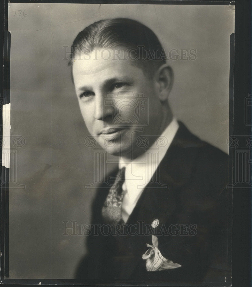 1938 Arthur Lindell Chicago City Council Housing Committee Chairman-Historic Images