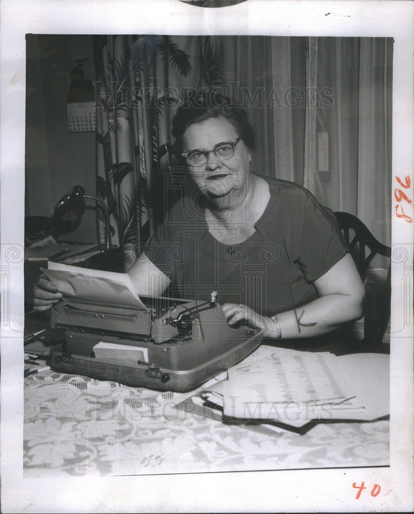 1956 Mrs Frank Lindsey president Austin High School PTA elect-Historic Images