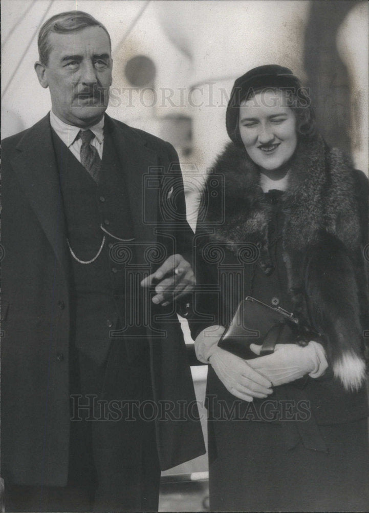 1932 Sir Ronald Lindsay, British Ambassador to the United States-Historic Images