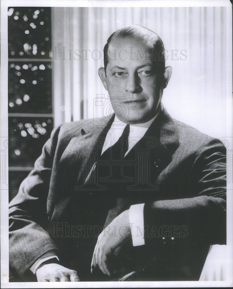 1957 Press Photo WME Levis successful businessman and recipient of the Distingui - Historic Images