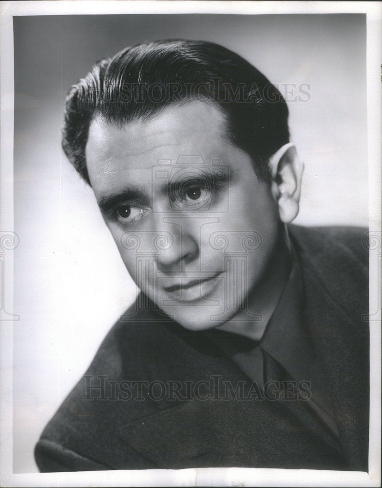 1946 Press Photo Sylvan Levin American Pianist & Conductor - Historic Images