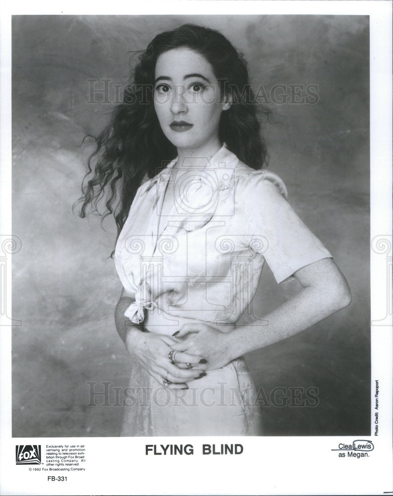 Press Photo Clea Lewis American actress television role Ellen friend Audrey - Historic Images