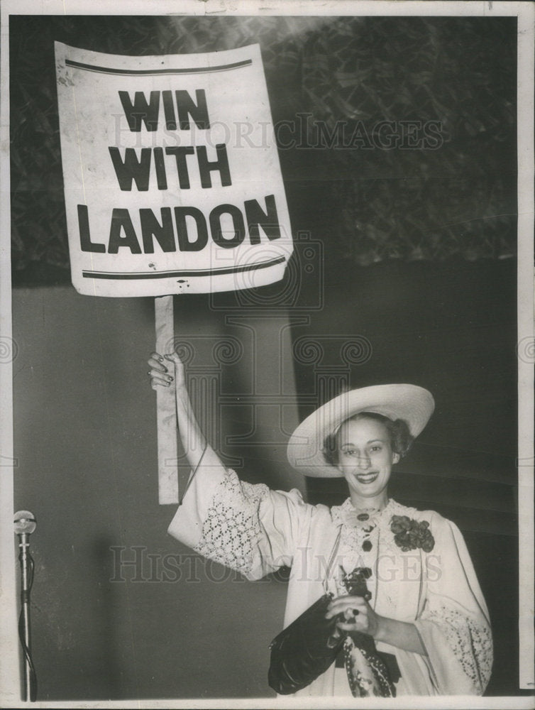 1936 Peggy Anne Landon Alfred Mossman Alf Hollenden Hotel-Historic Images