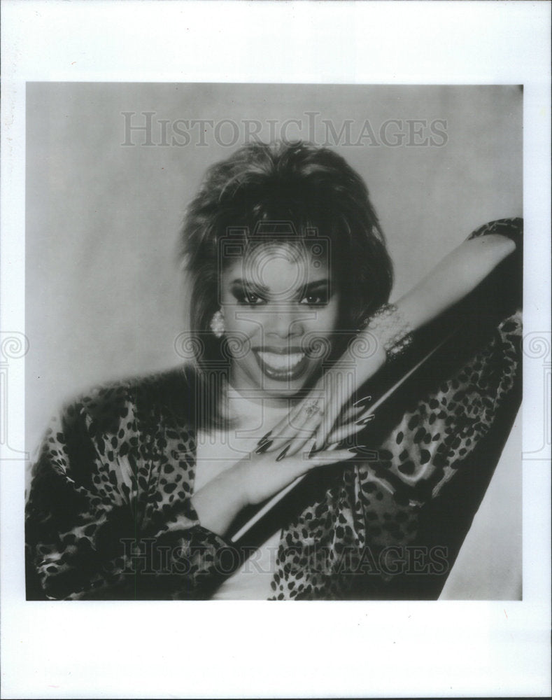 1987 Press Photo Millie Jackson American R&amp;B Soul Singer Songwriter - RSC04181 - Historic Images