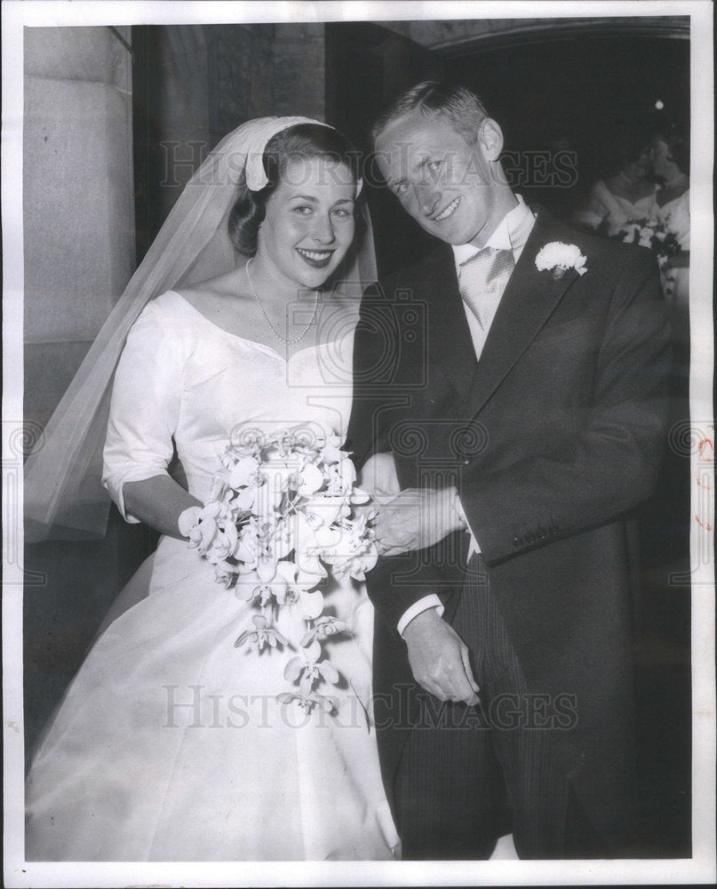 1959 Press Photo Frank Reynolds Evanstone Kennedy Cornelius Neal Anne Holy Lake - Historic Images