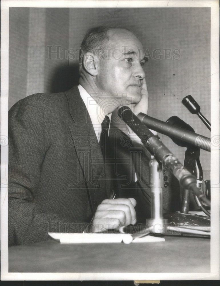 1959 George Kennan Hold Press Conference Memo Attached Hilton Hotel-Historic Images