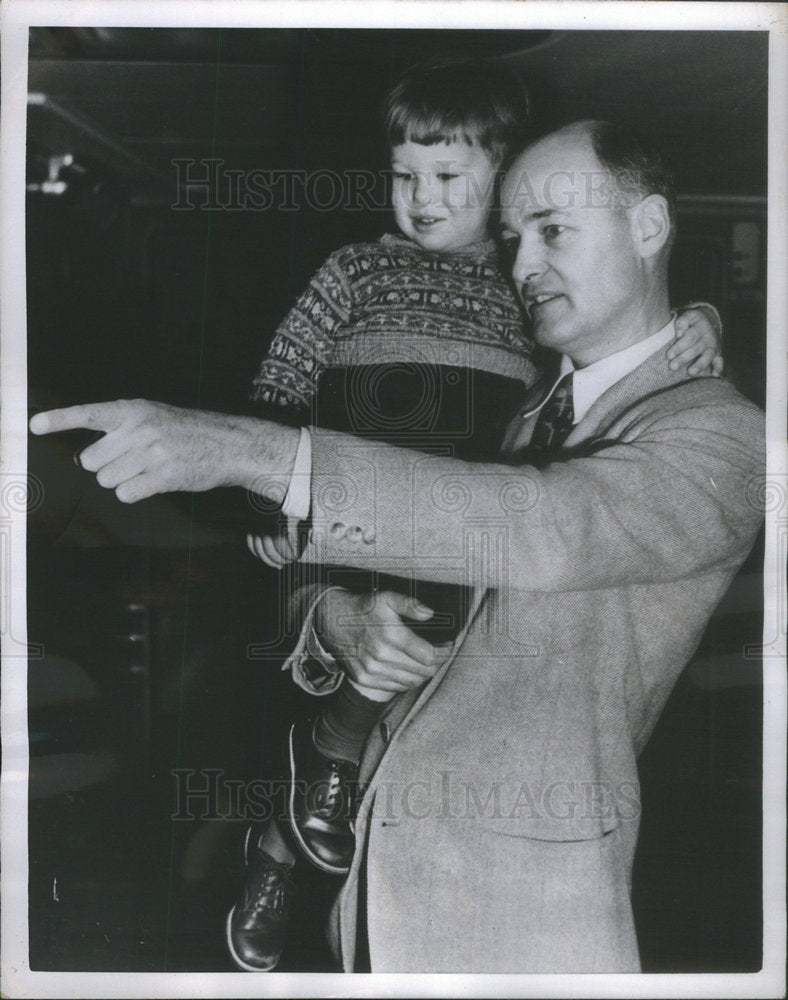 1952 George Kennan American ambassador Moscow son Christopher-Historic Images