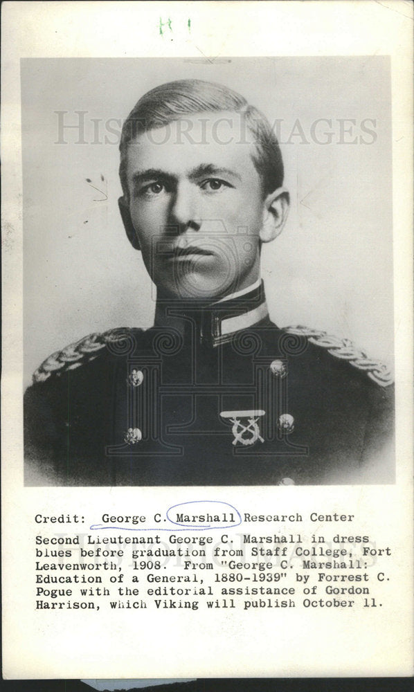1964 George C Marshall American Military Leader Army Chief Staff-Historic Images