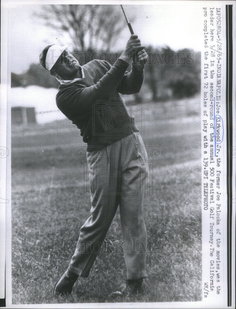 1965 Jose Kirkwood Jr. at the annual 500 Festival Golf Tourney-Historic Images