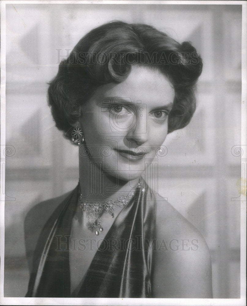 1954 Margaret Kirkwood Chicago TV actress Ernie Simon Adler Bell - Historic Images