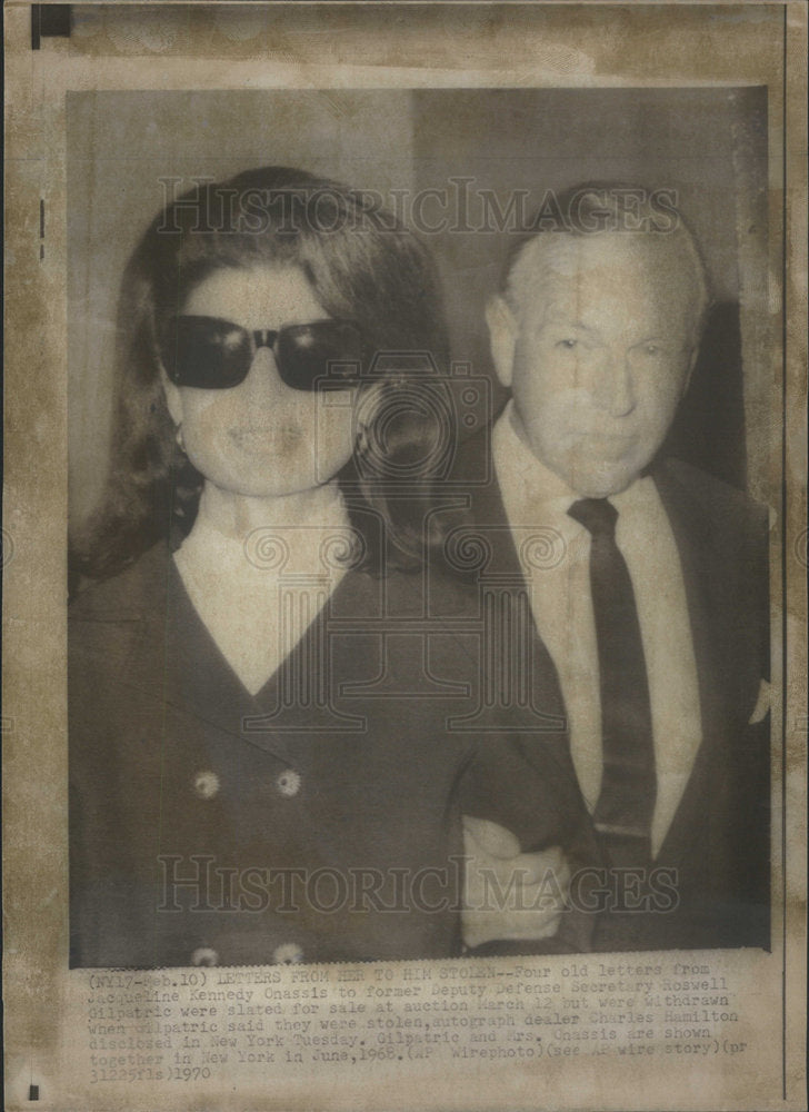 1970 Kennedy Letters From Kennedy To Gilpatric Slated For Sale-Historic Images