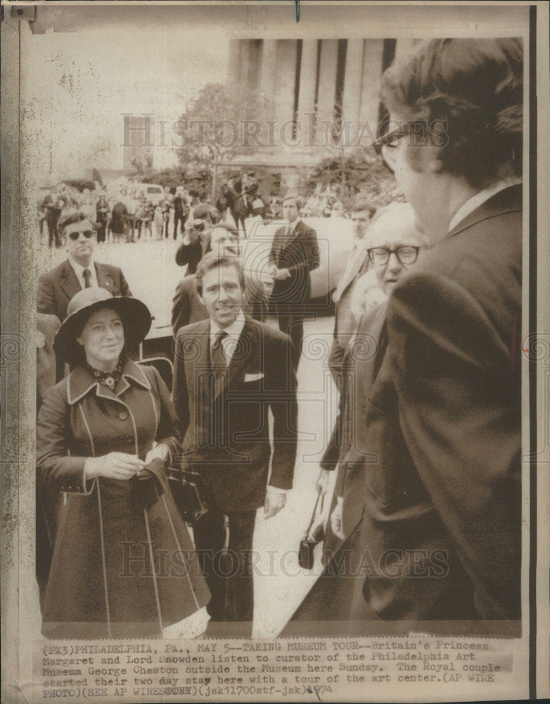 1974 Britain Princess Margaret Lord Snowden-Historic Images