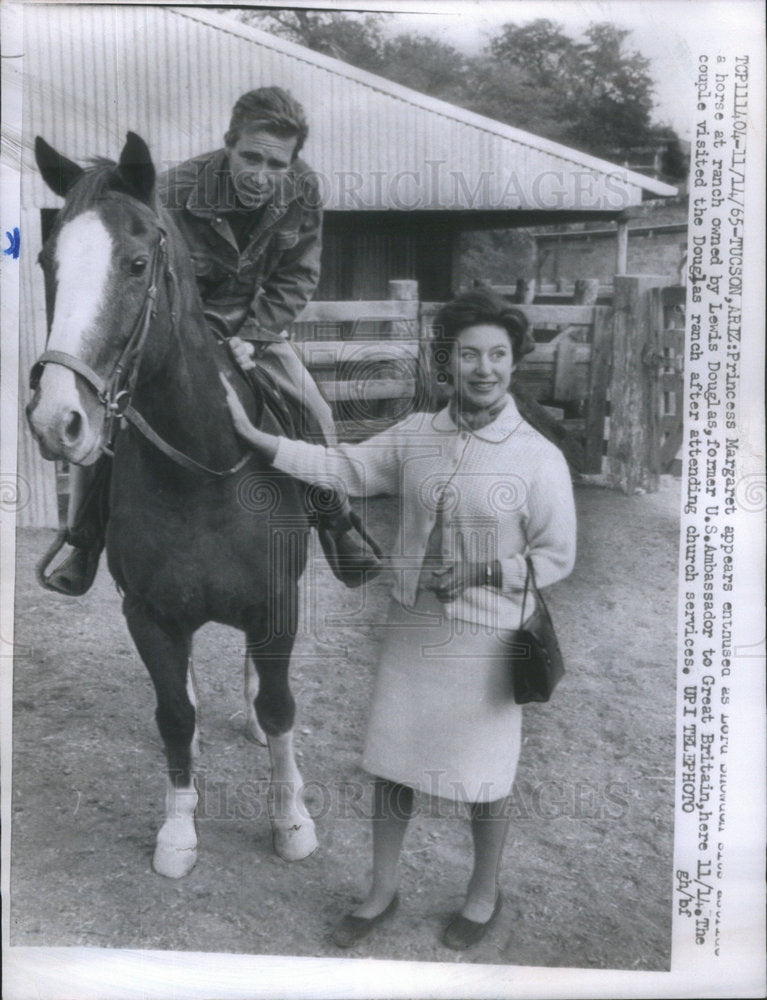 1965 Margaret Appers At Ranch Owned By Lewis Douglas US Ambassador-Historic Images
