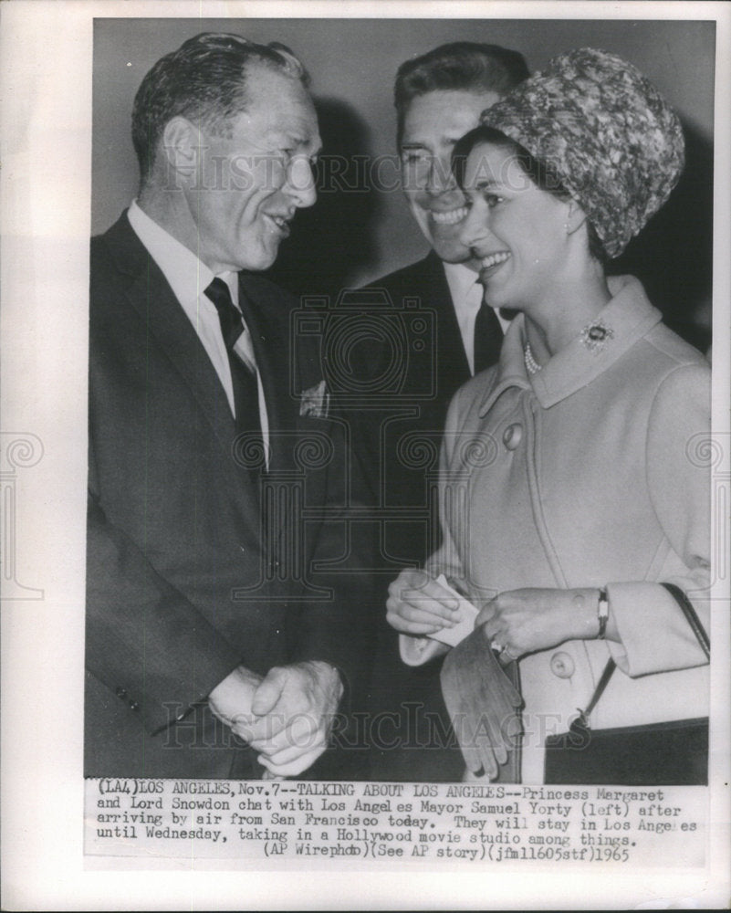 1965 Press Photo Princess Margaret and Lord Snowdon England Royal Family - Historic Images