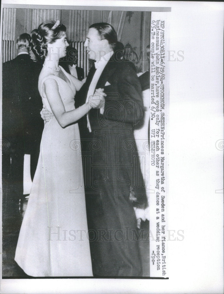 1964 Princess Margaretha Sweden Royalty-Historic Images