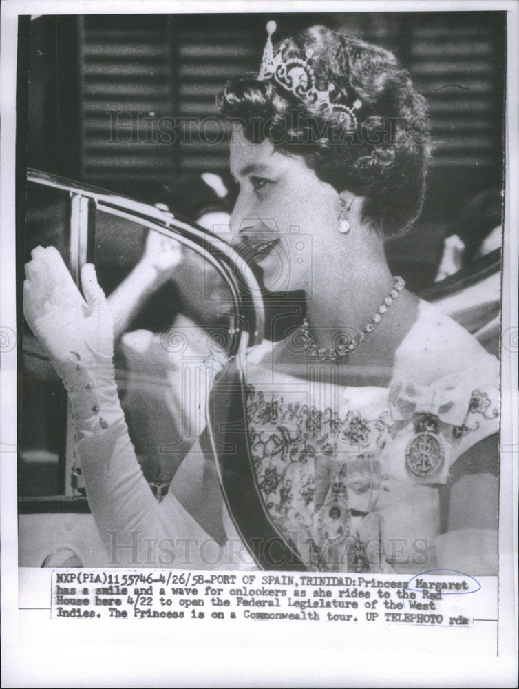 1958 Princess Margaret England Royalty-Historic Images