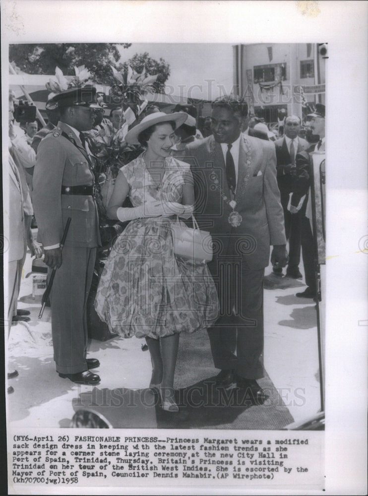 1958 Princess Margaret Snowdon Countess England Royalty-Historic Images