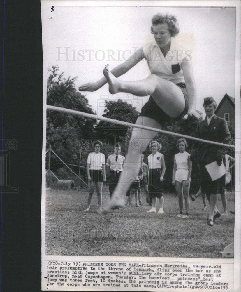 1959 Princess Margrethe Royalty - Historic Images