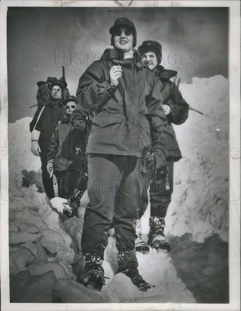 1961 Denmark Princess Margrethe, Red Cross Team, Norway-Historic Images