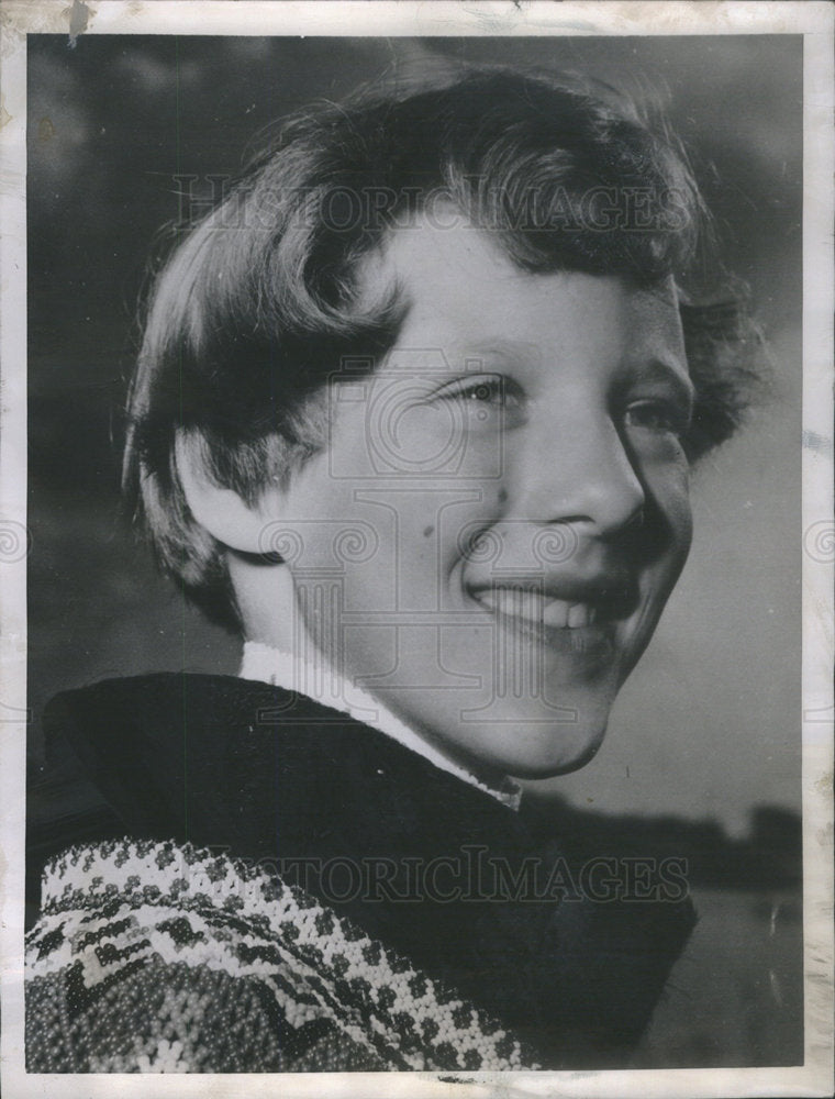 1953 Press Photo Princess Margrethe Ruler Danish Throne Kingdom Copenhagen - Historic Images