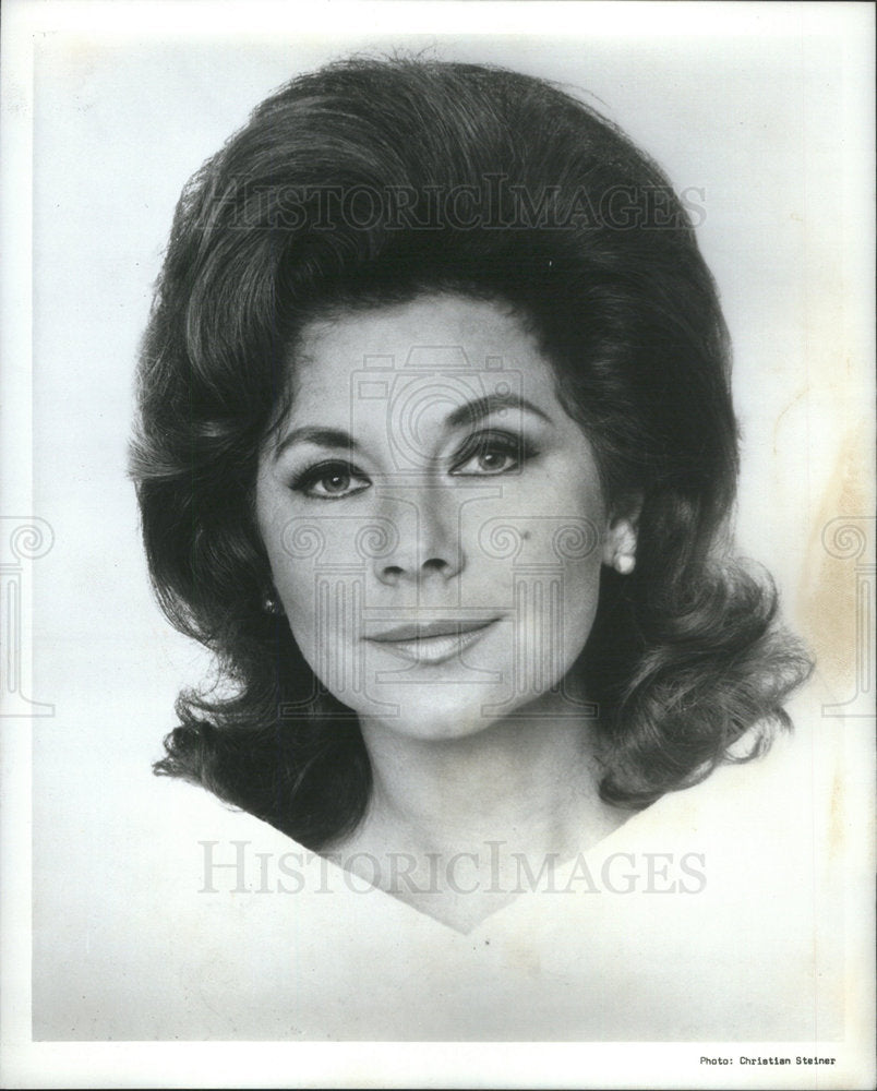 1973 Soprano Singer Evelyn Lear - Historic Images