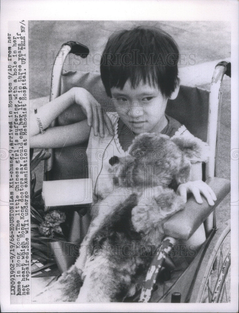 1966 Lam Kit-Chung Hong Kong Surgery 9 year old girl Houston - Historic Images