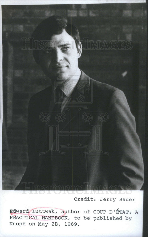 1969 Edward Luttwak Author Coup D'etat Practical Handbook Book-Historic Images