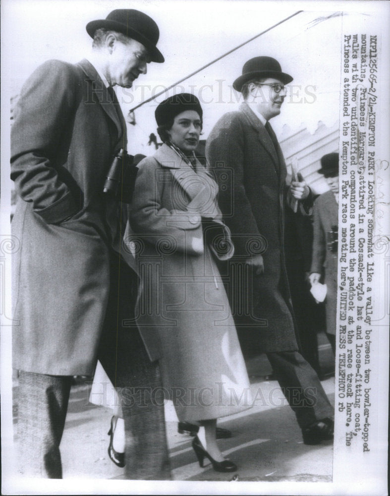 Princess Margaret Countess Snowdon Kempton Park Race Meeting-Historic Images