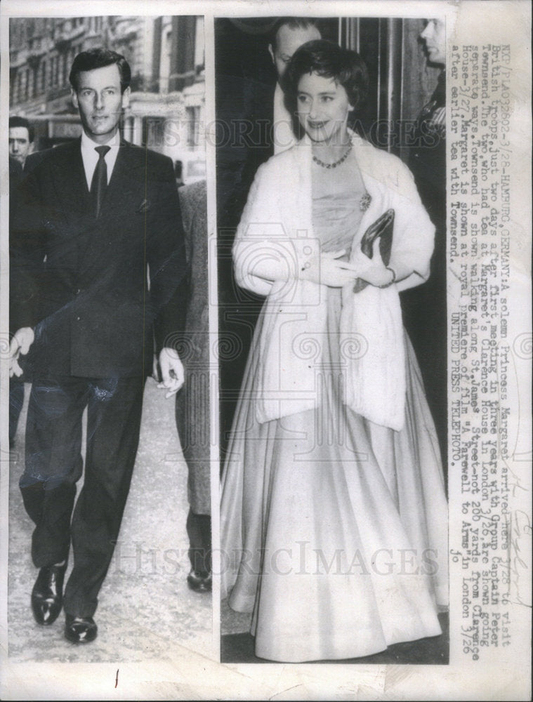 1945  Princess Margaret and Capt. Peter Townsend-Historic Images