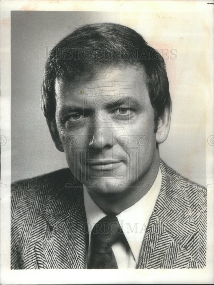 1973 Monte Markham CBS TV Network Perry Mason Role Title Chicago - Historic Images