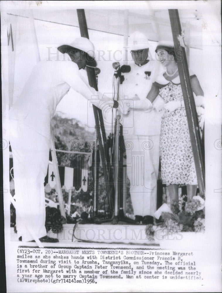 1956 Princess Margaret and Francia B. Townsend-Historic Images
